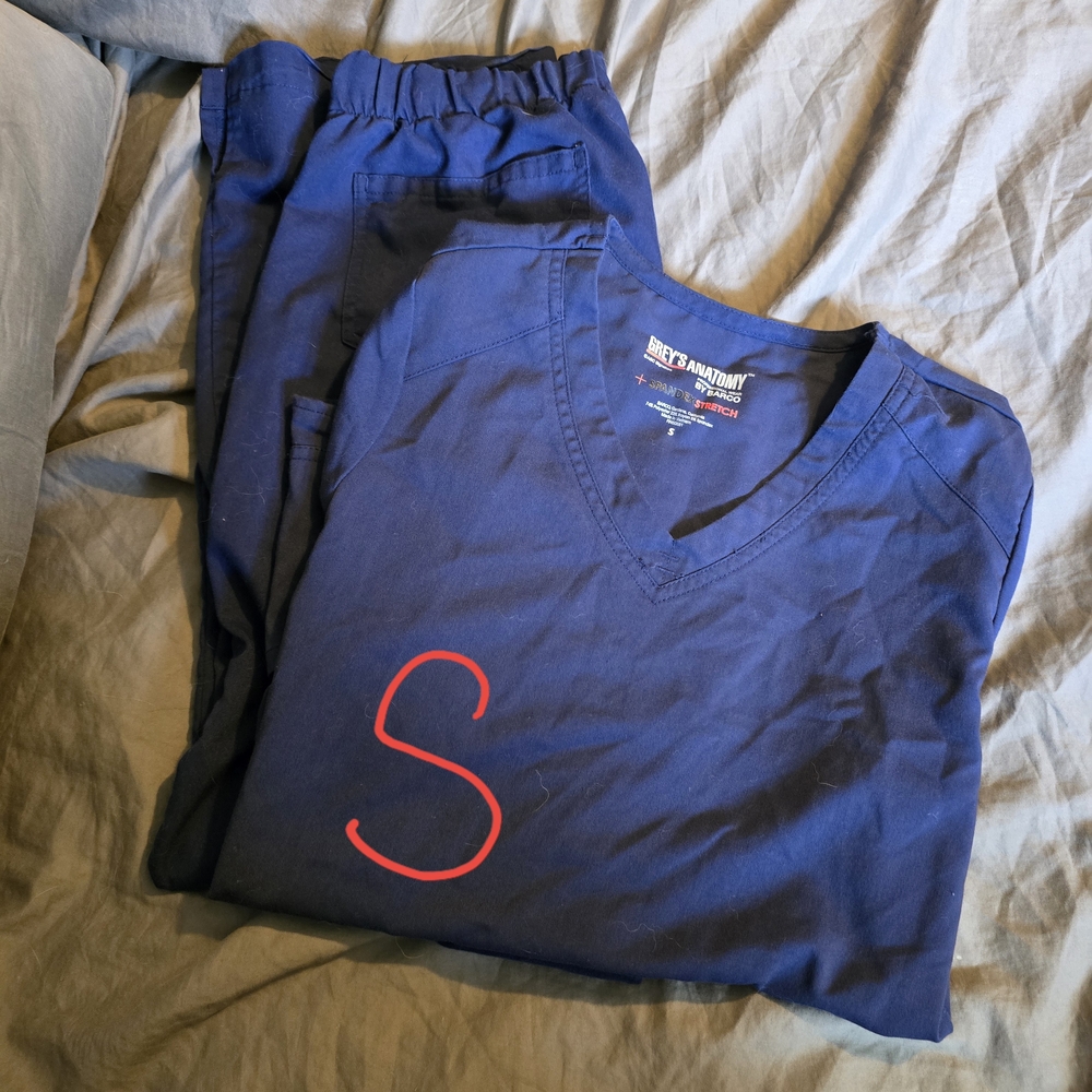 Greys Anatomy Scrubs Navy